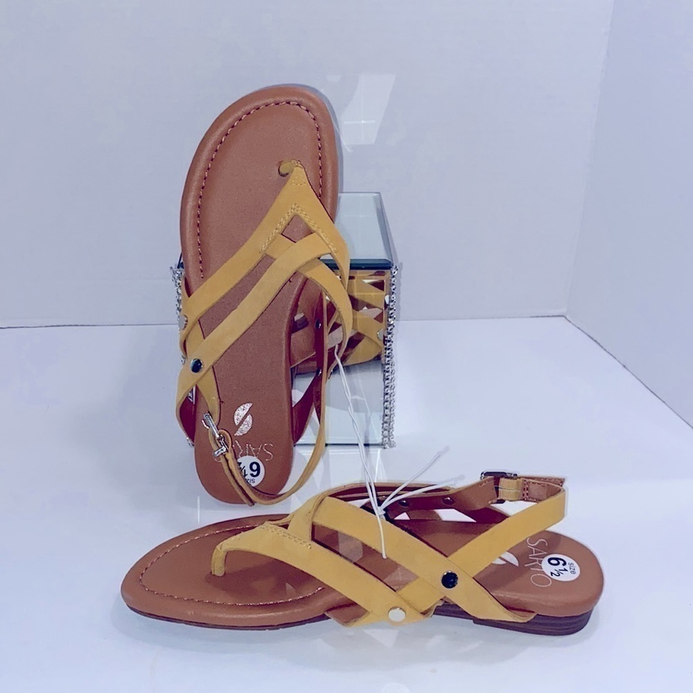 Franco Sarto Women's Thong Sandal's Size 6.5